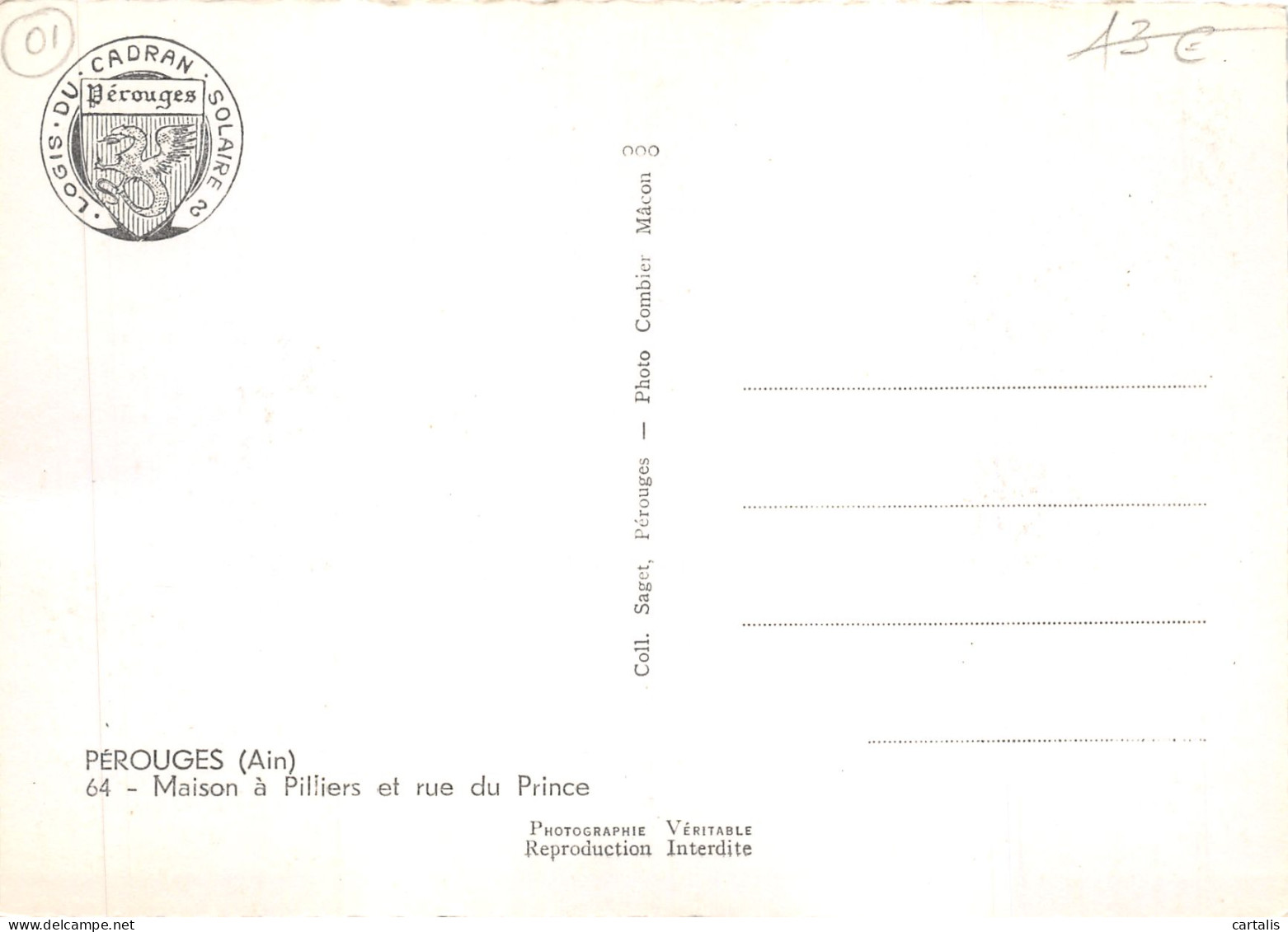 01-PEROUGES-N 586-A/0377 - Pérouges