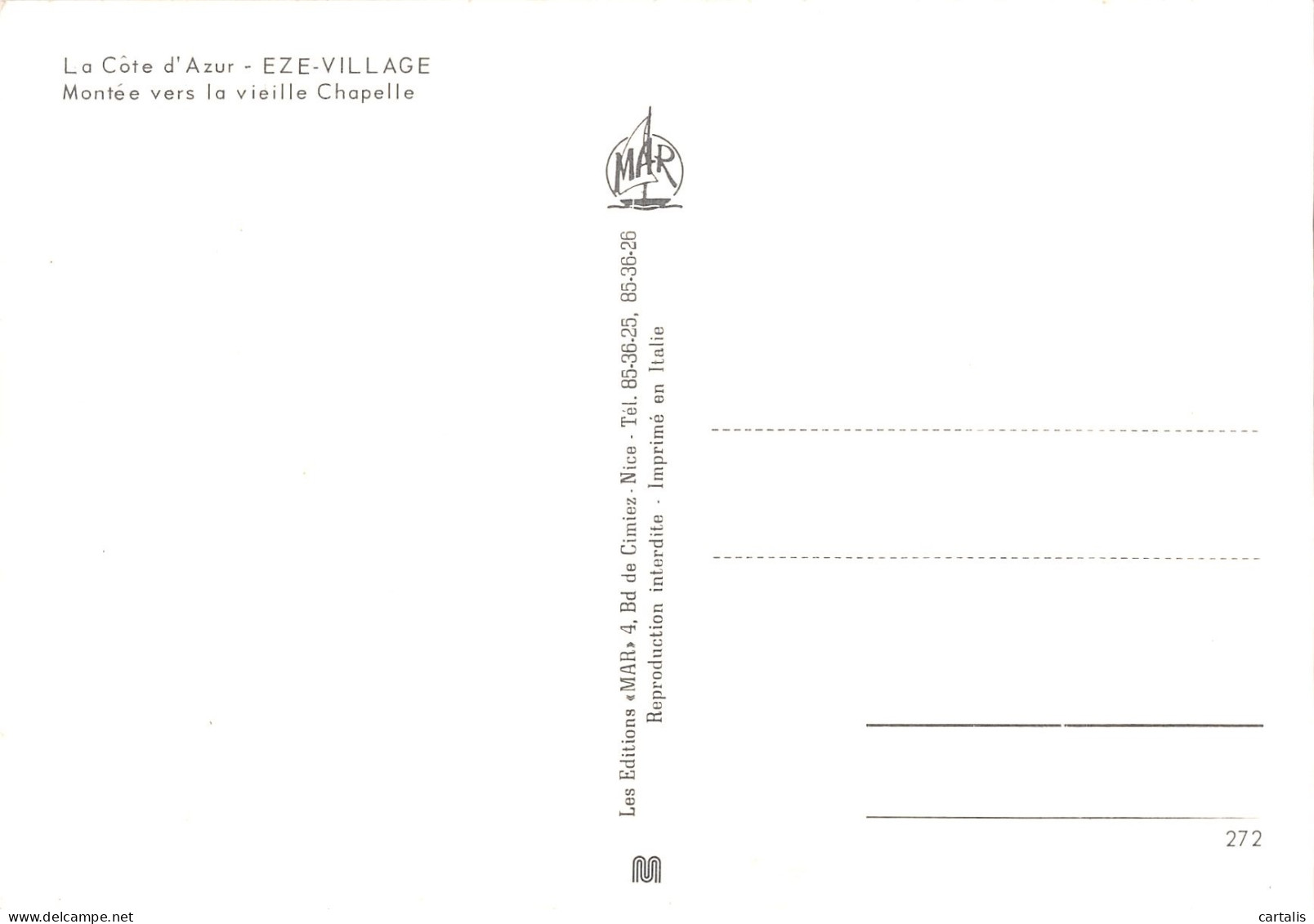 06-EZE-N 586-D/0083 - Eze