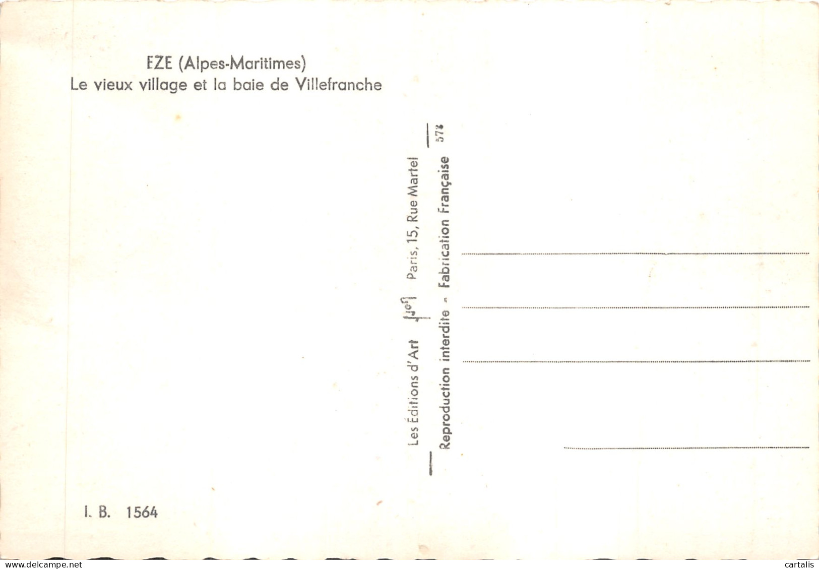 06-EZE-N 586-C/0289 - Eze