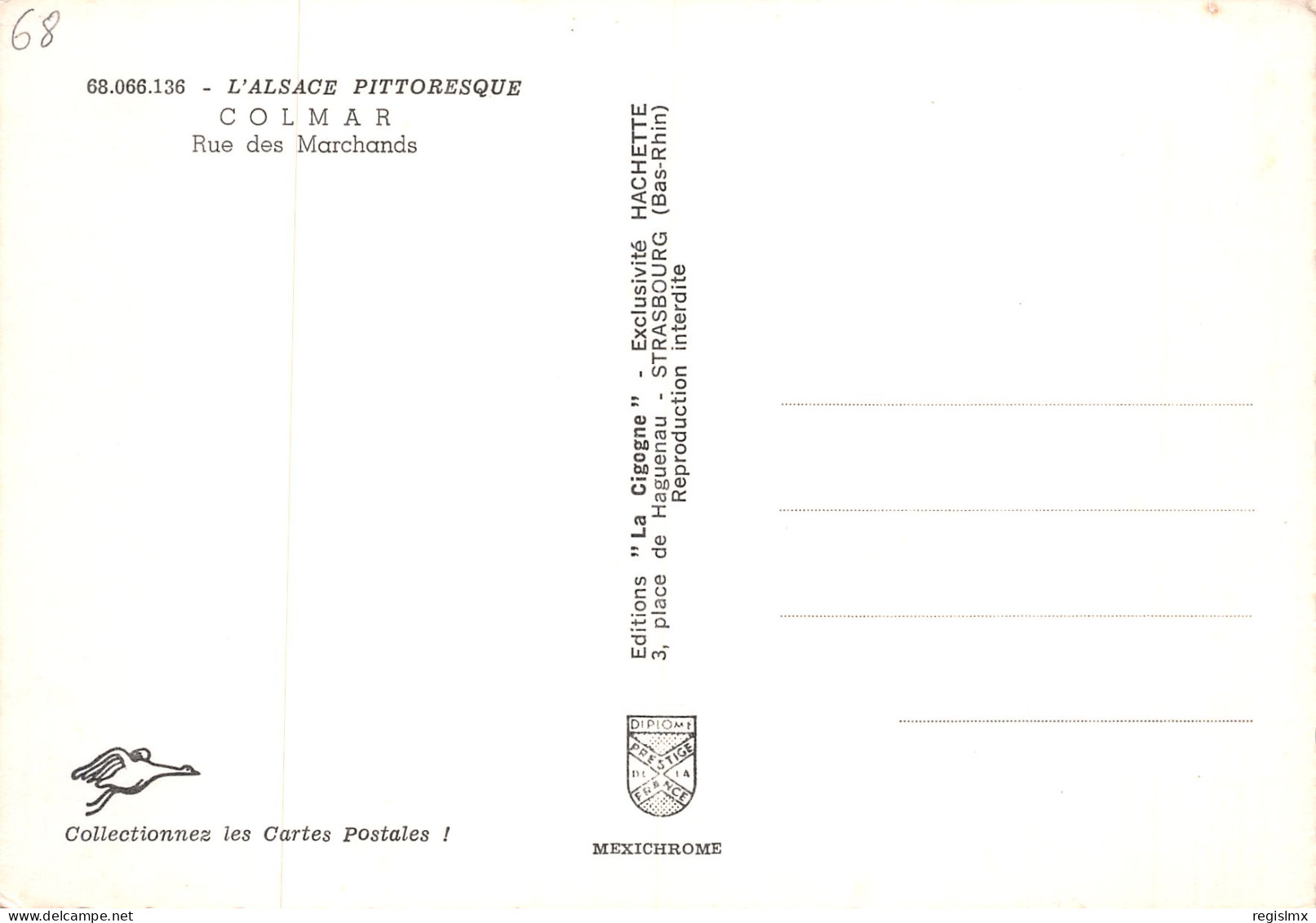 68-COLMAR-N°T2765-D/0179 - Colmar