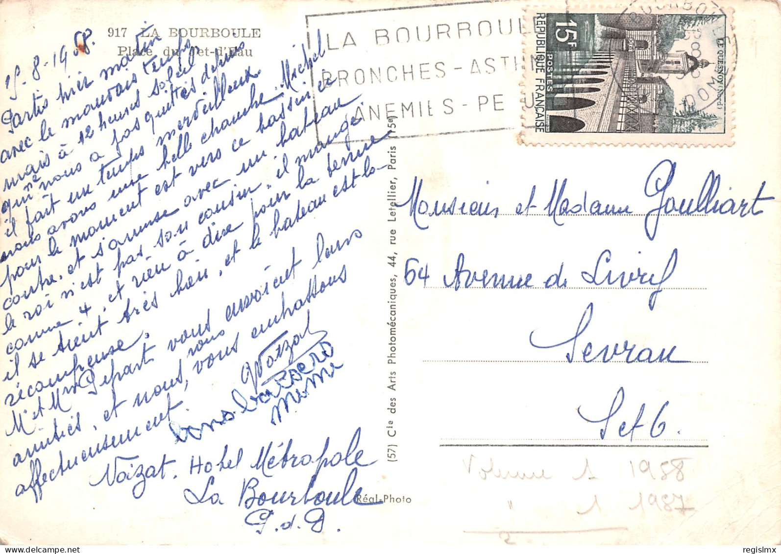 63-LA BOURBOULE-N°T2765-C/0271 - La Bourboule