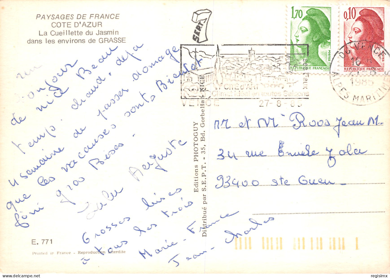 06-GRASSE-N°T2765-C/0171 - Grasse