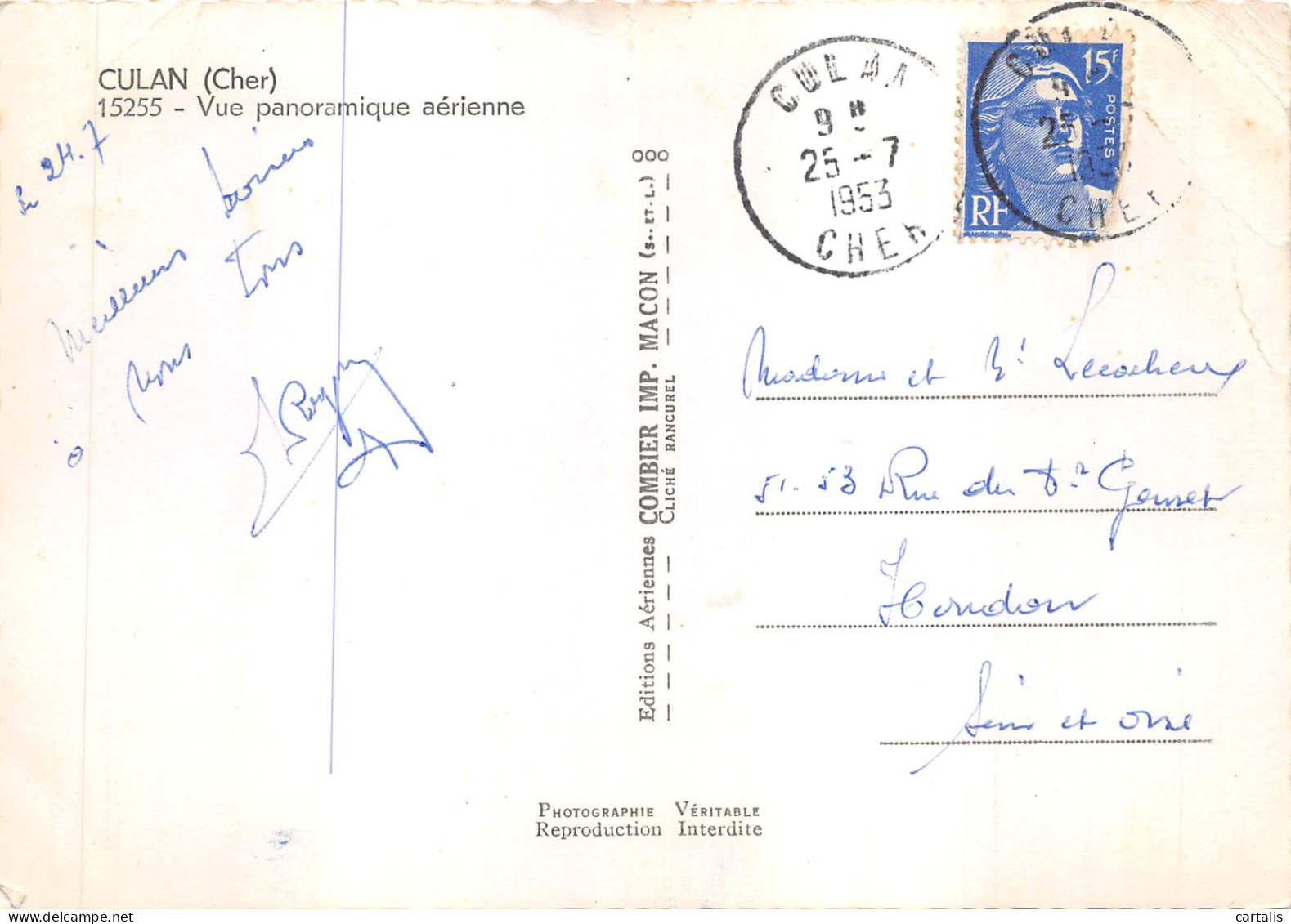 18-CULAN-N 588-A/0009 - Culan