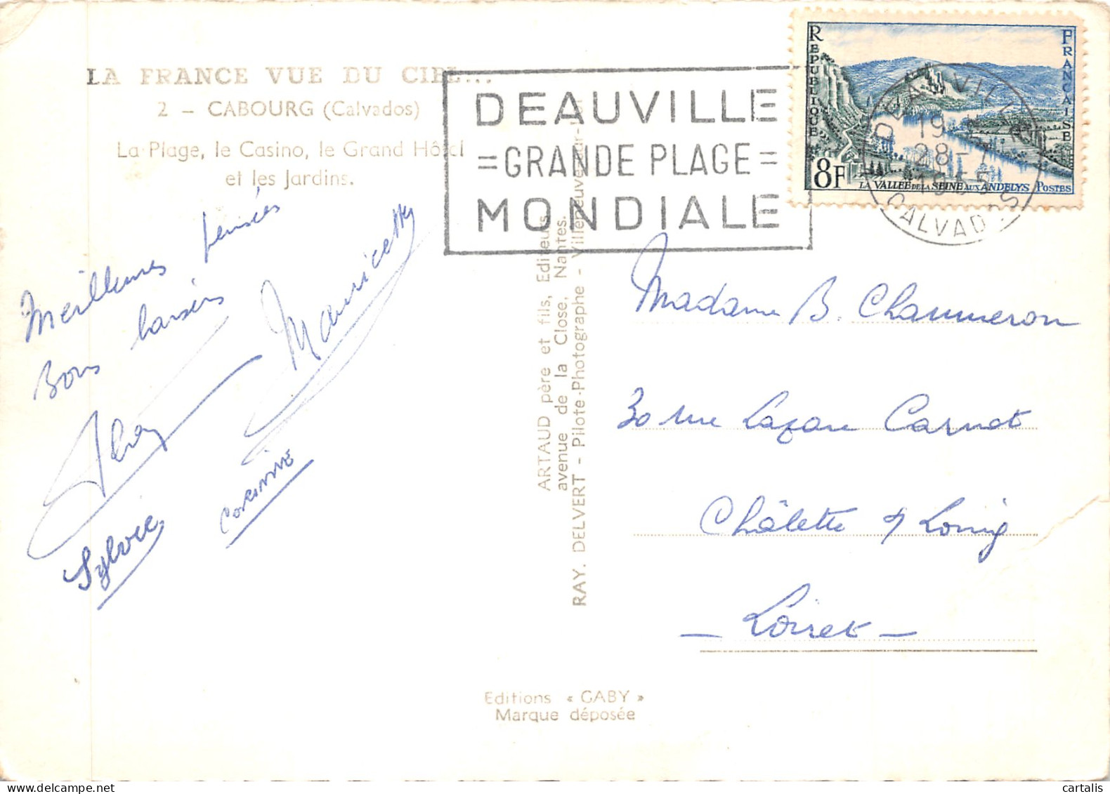 14-CABOURG-N 587-C/0189 - Cabourg