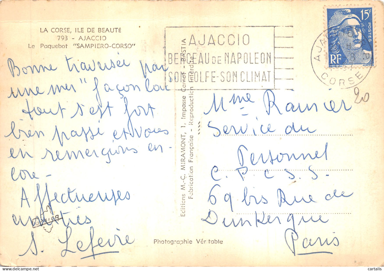 20-AJACCIO-N 588-A/0175 - Ajaccio