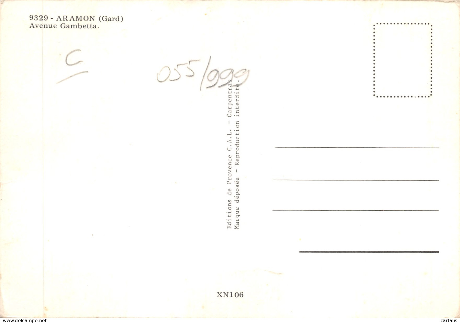 30-ARAMON-N 589-A/0359 - Aramon