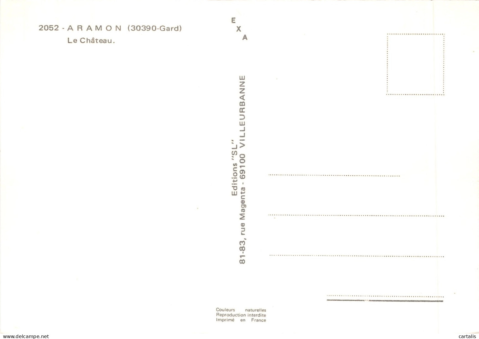 30-ARAMON-N 589-A/0279 - Aramon