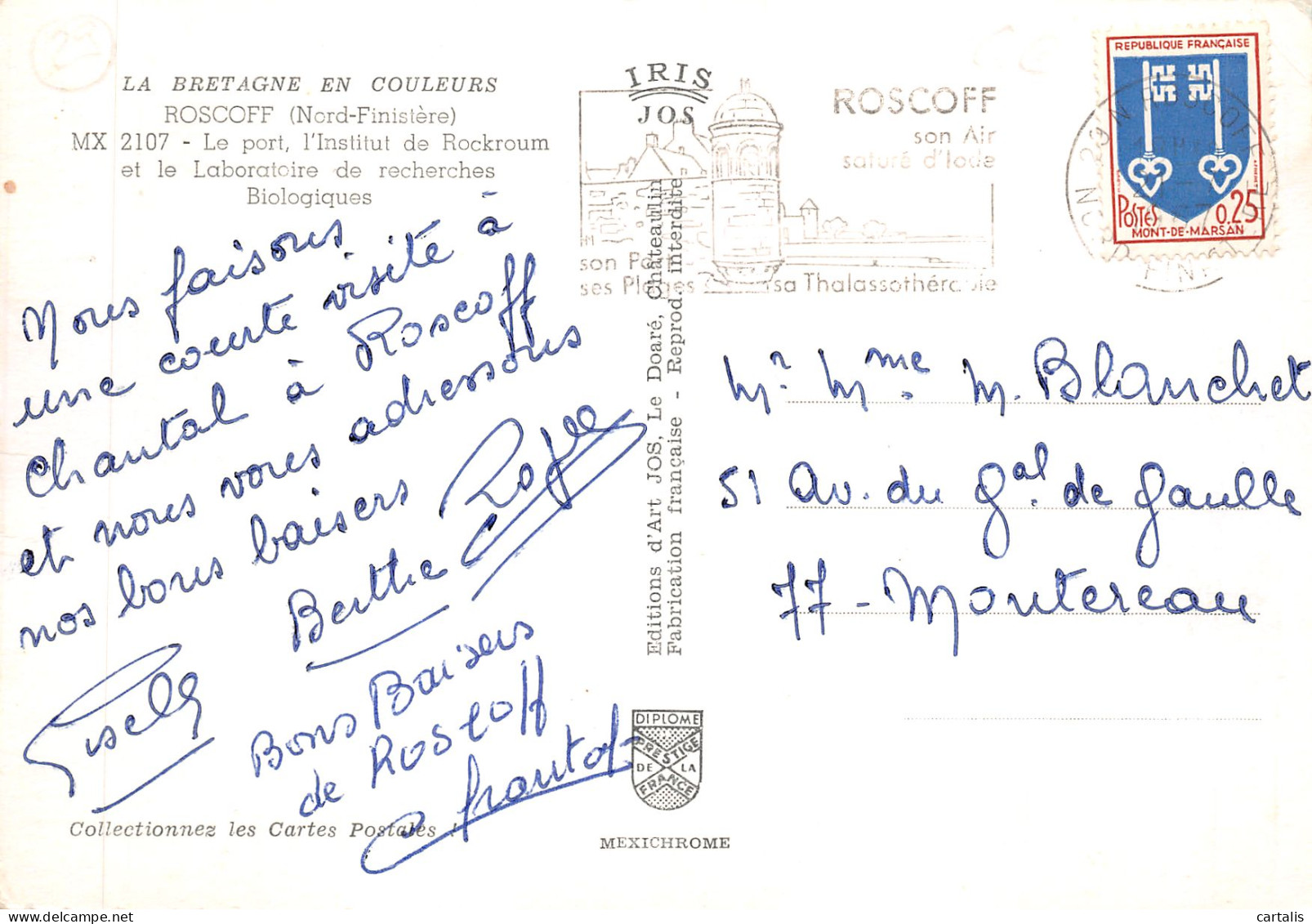 29-ROSCOFF-N 588-D/0317 - Roscoff
