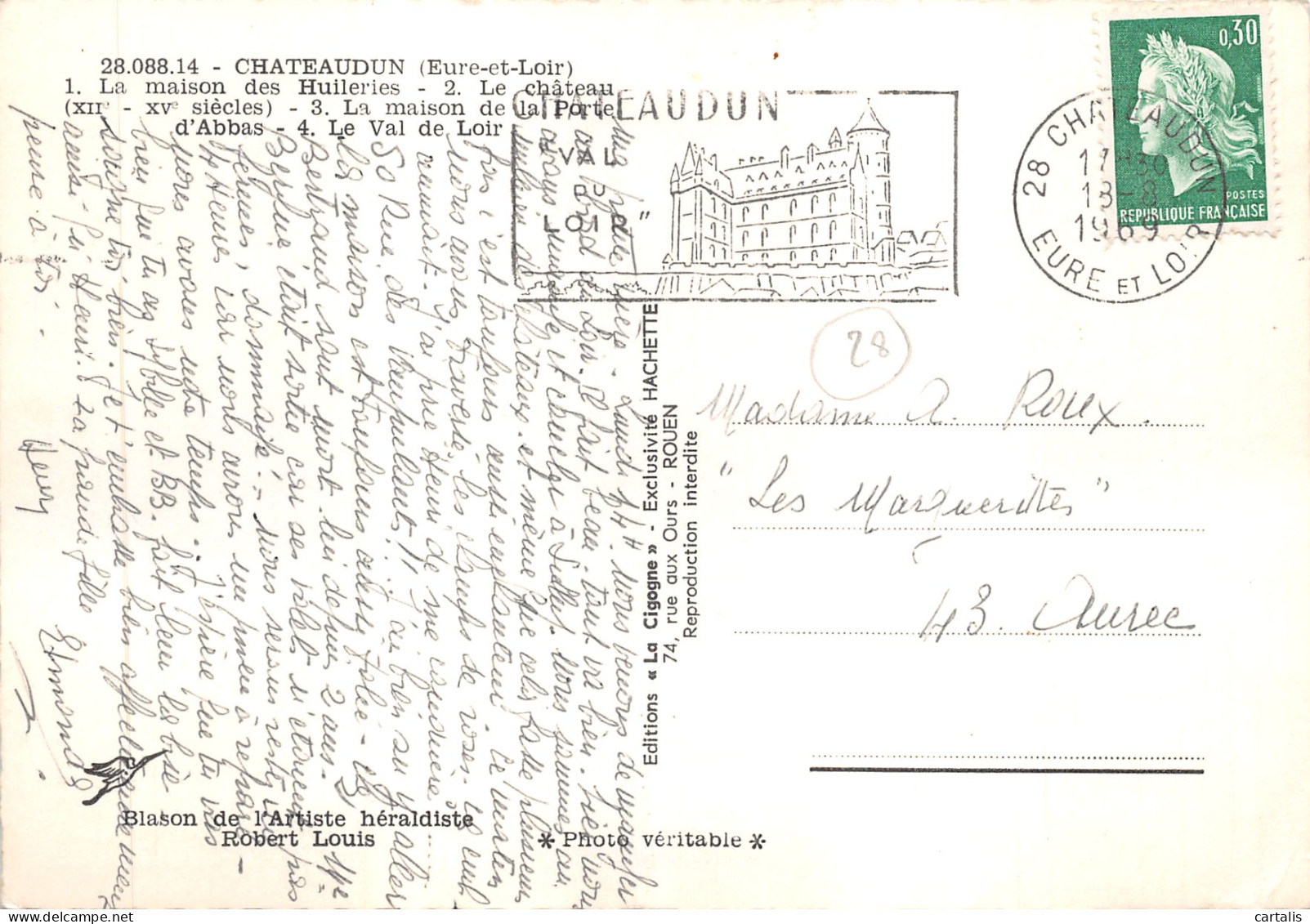 28-CHATEAUDUN-N 588-D/0263 - Chateaudun