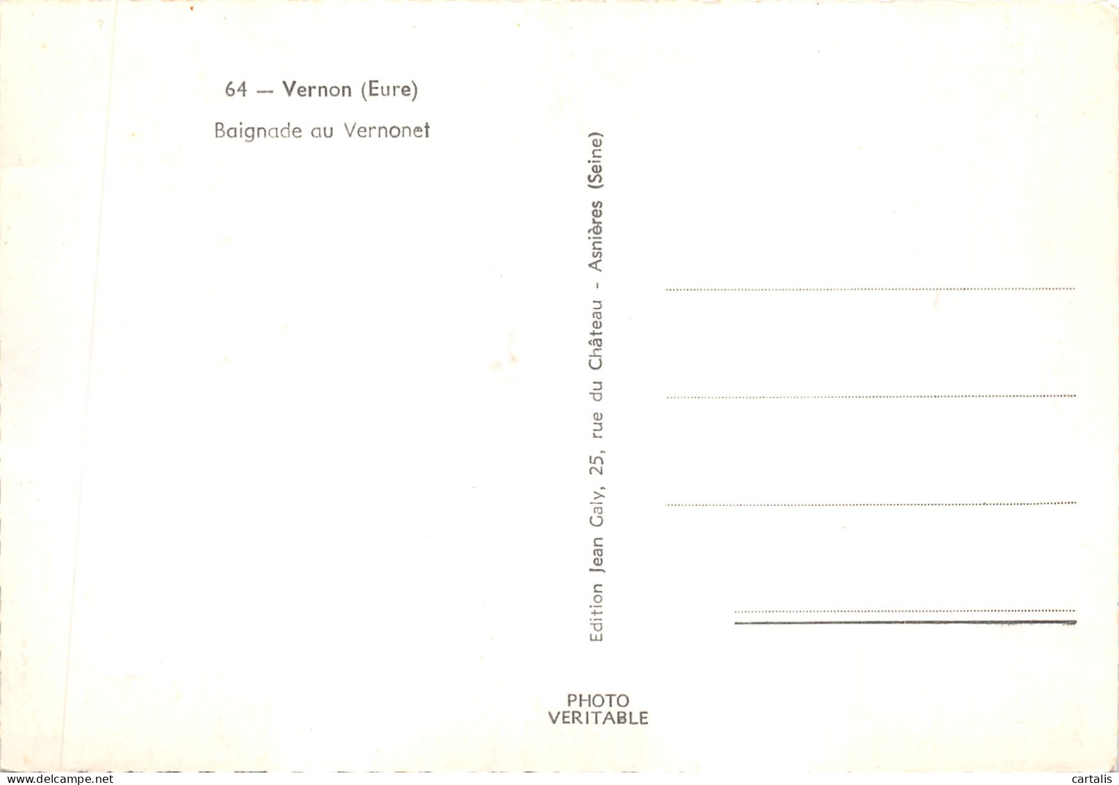 27-VERNON-N 588-D/0155 - Vernon