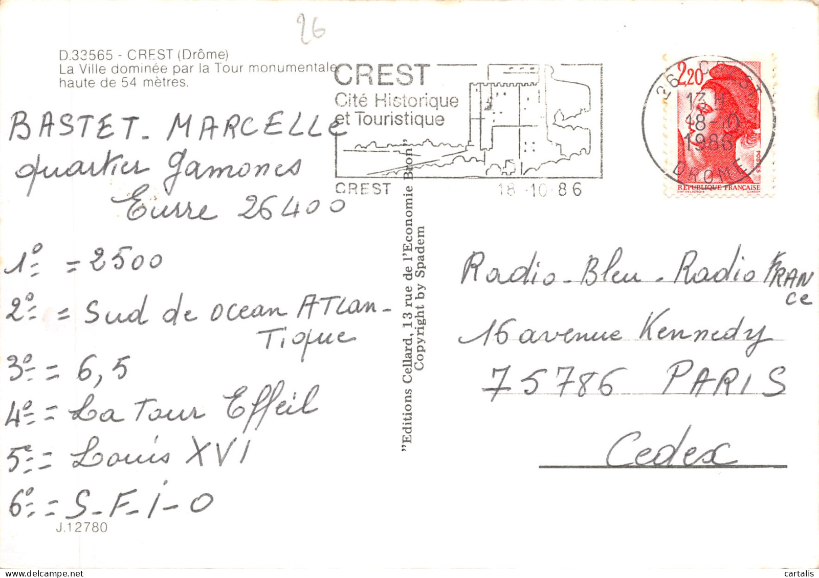 26-CREST-N 588-D/0079 - Crest