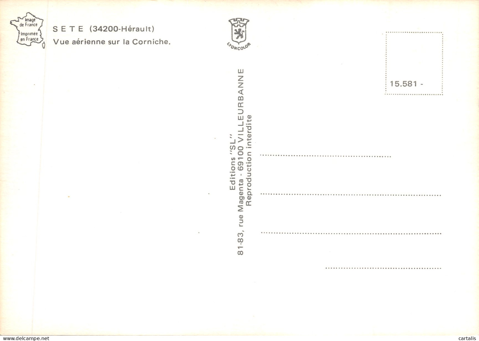 34-SETE-N 589-C/0025 - Sete (Cette)