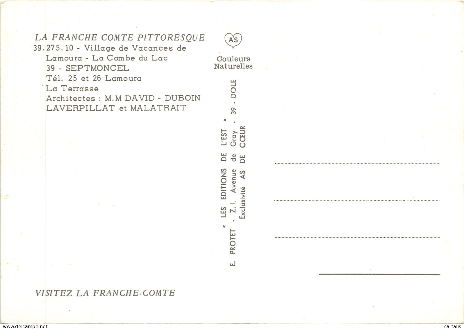 39-SEPTMONCEL-N 590-A/0217 - Septmoncel