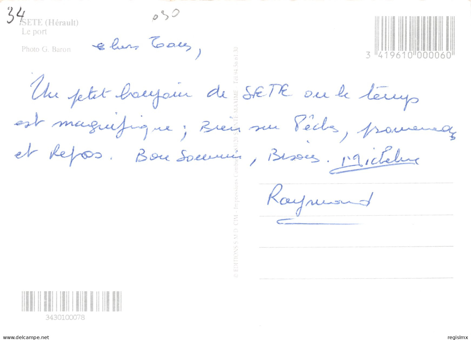 34-SETE-N°T2768-D/0353 - Sete (Cette)