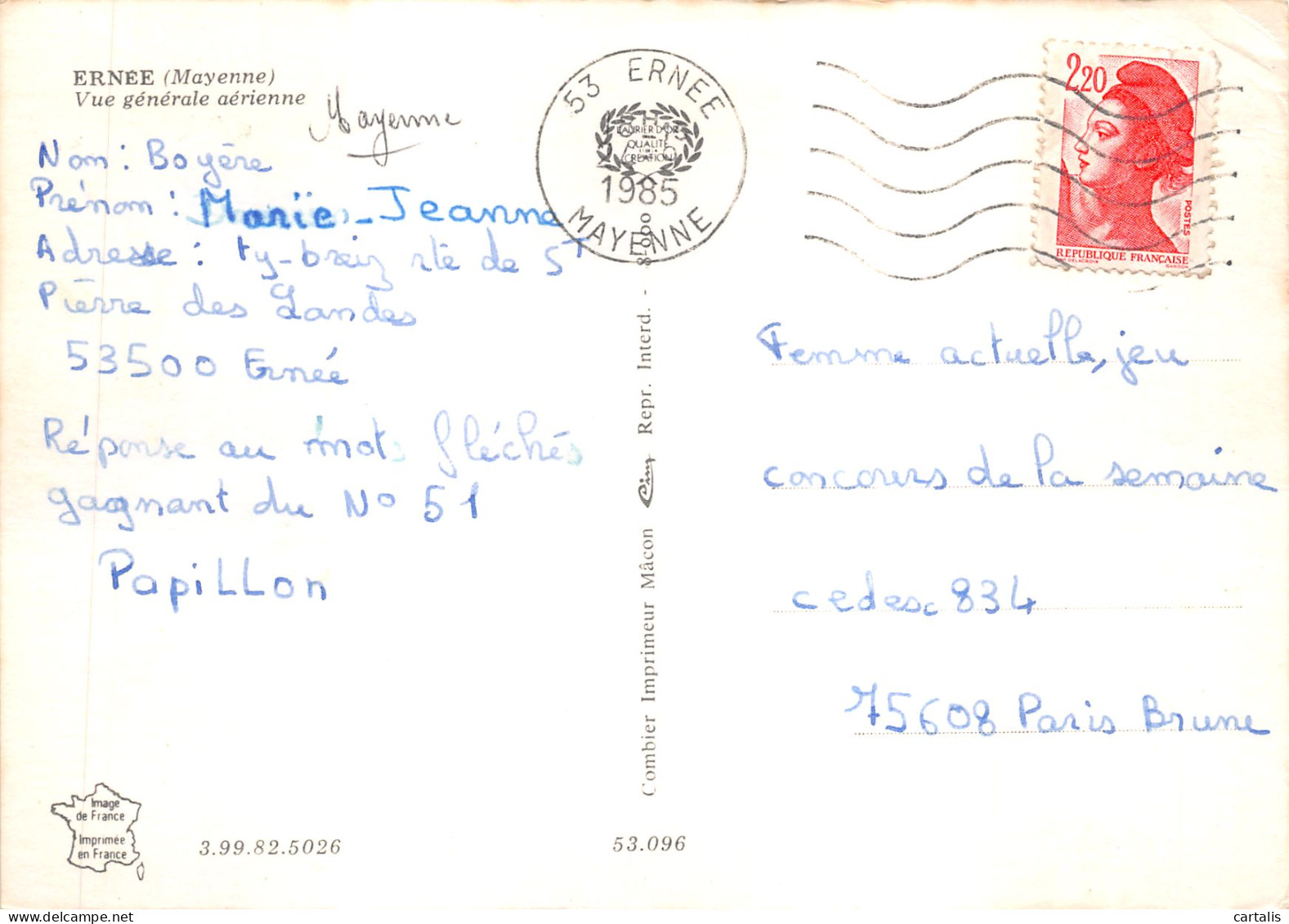 53-ERNEE-N 591-A/0309 - Ernee