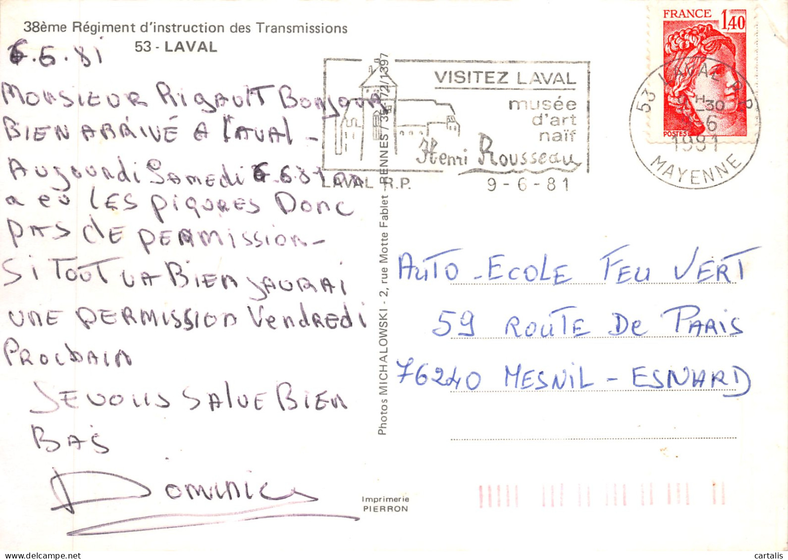 53-LAVAL-N 591-A/0307 - Laval