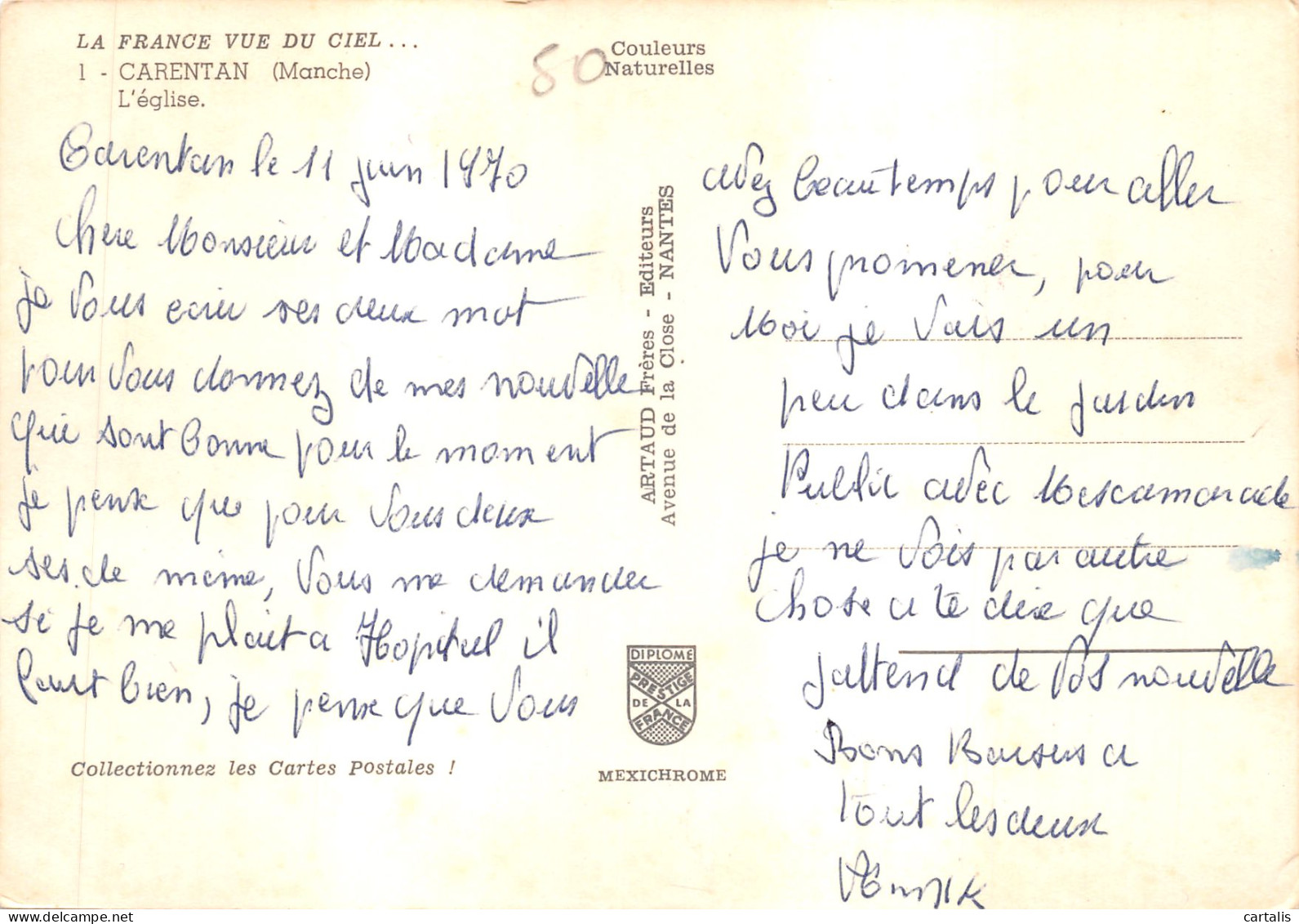 50-CARENTAN-N 590-D/0391 - Carentan