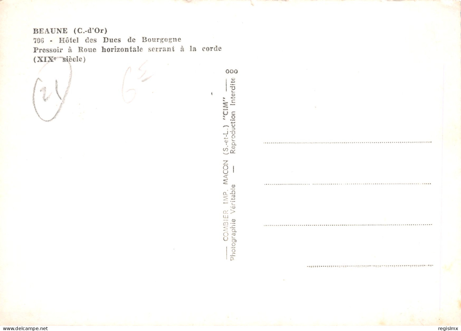 21-BEAUNE-N°T2770-A/0117 - Beaune