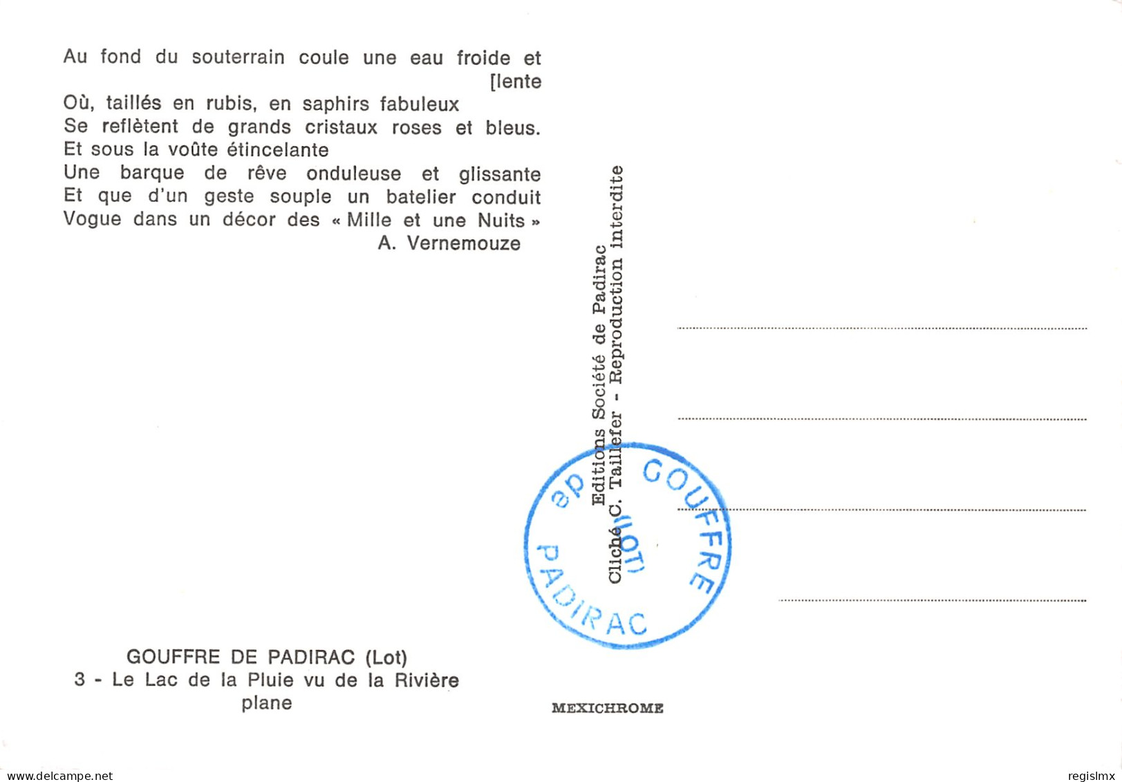 46-PADIRAC-N°T2769-D/0175 - Padirac