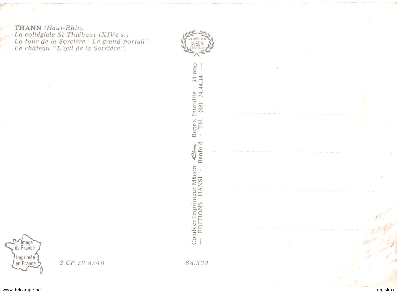 68-THANN-N°T2772-A/0269 - Thann