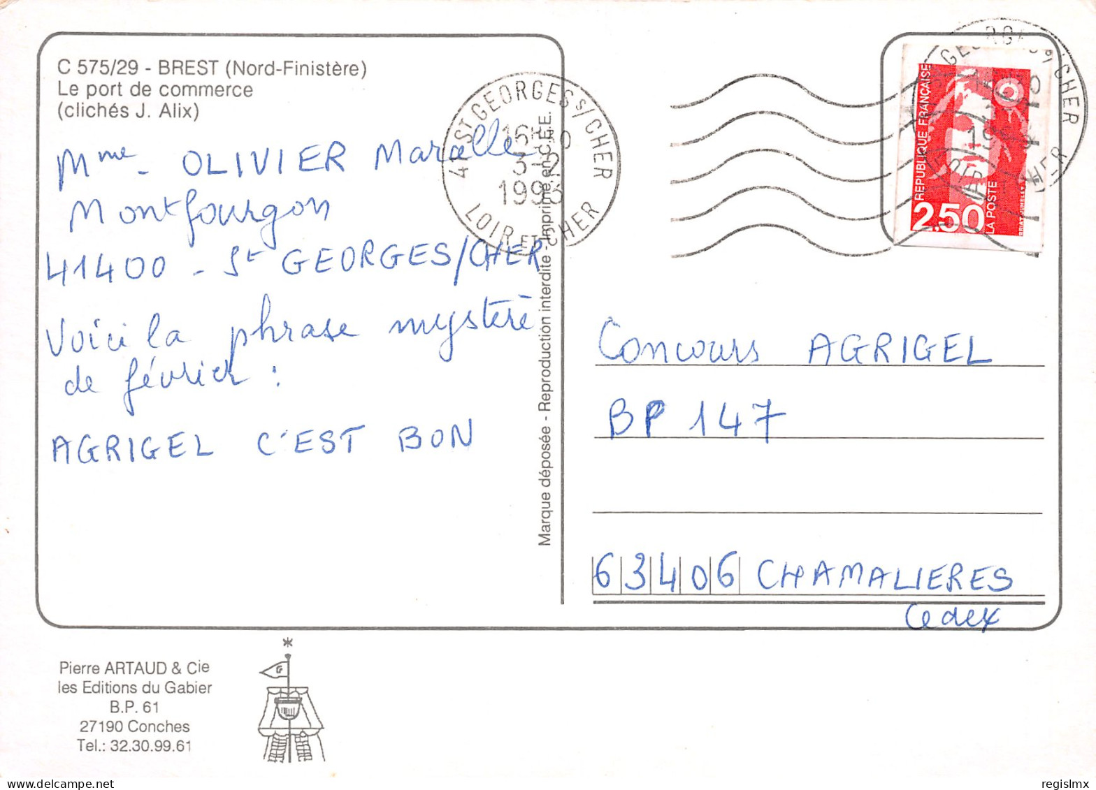 29-BREST-N°T2772-A/0015 - Brest