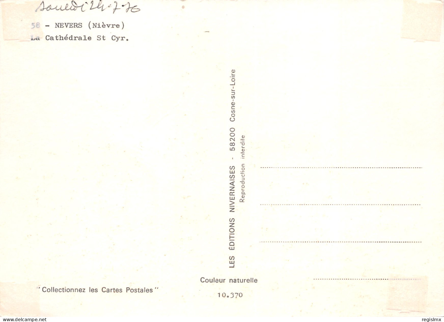 58-NEVERS-N°T2772-C/0375 - Nevers