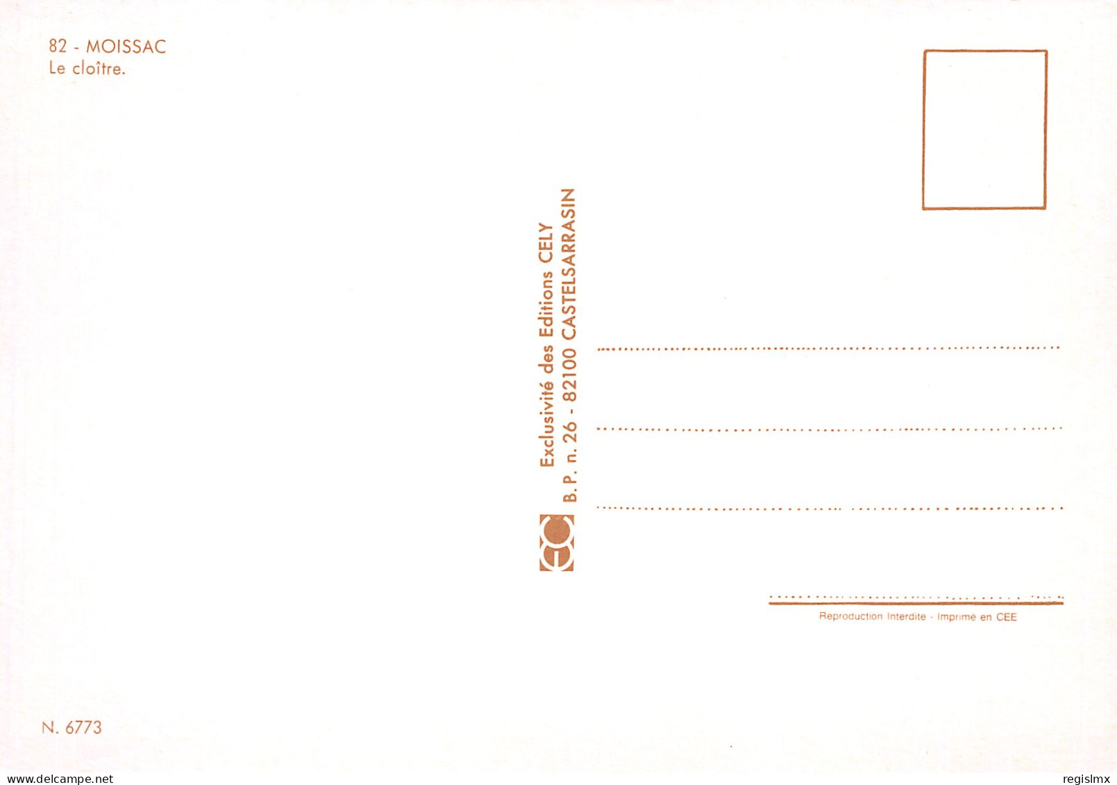 82-MOISSAC-N°T2772-C/0307 - Moissac
