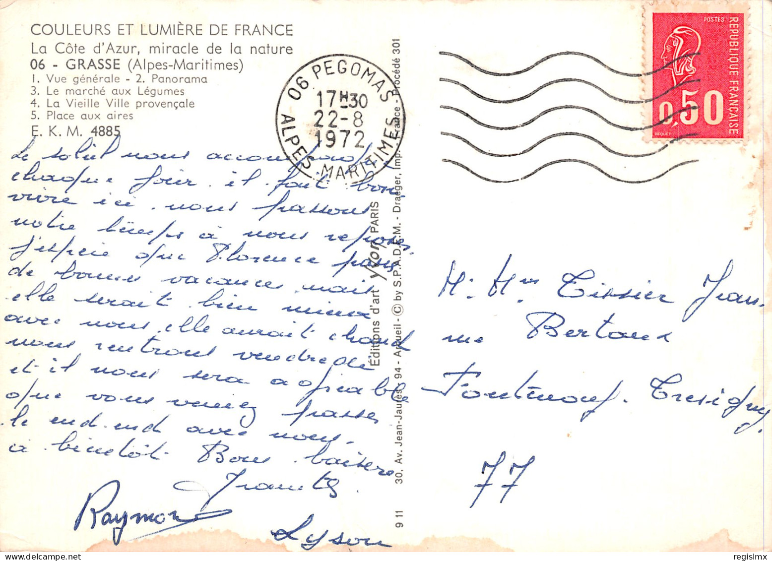 06-GRASSE-N°T2772-C/0267 - Grasse