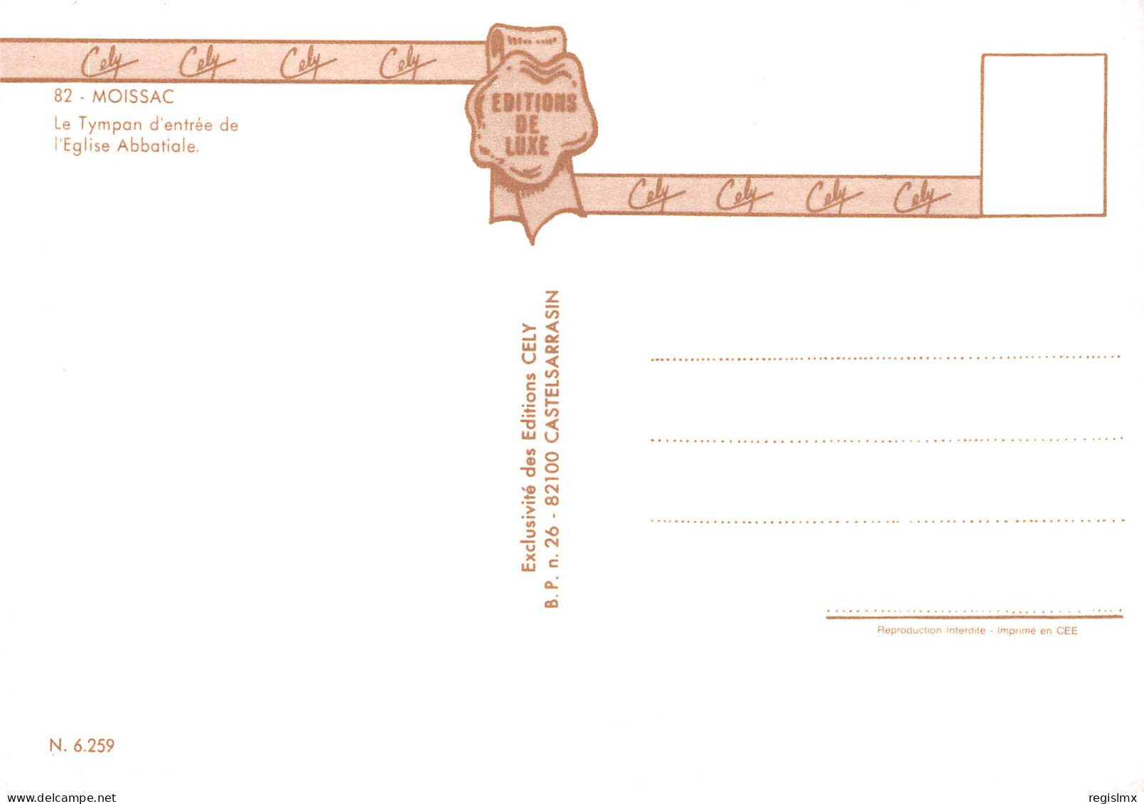 82-MOISSAC-N°T2772-C/0301 - Moissac