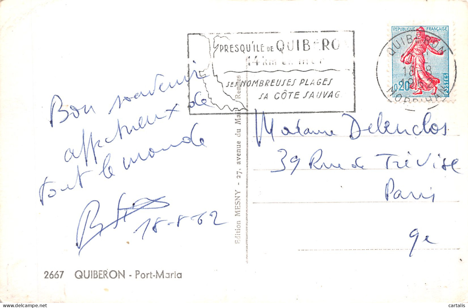 56-QUIBERON-N°LP5124-C/0115 - Quiberon