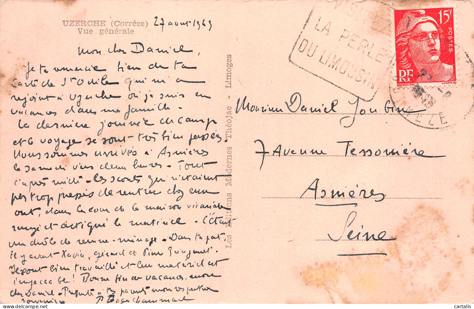 19-UZERCHE-N°LP5124-D/0099 - Uzerche