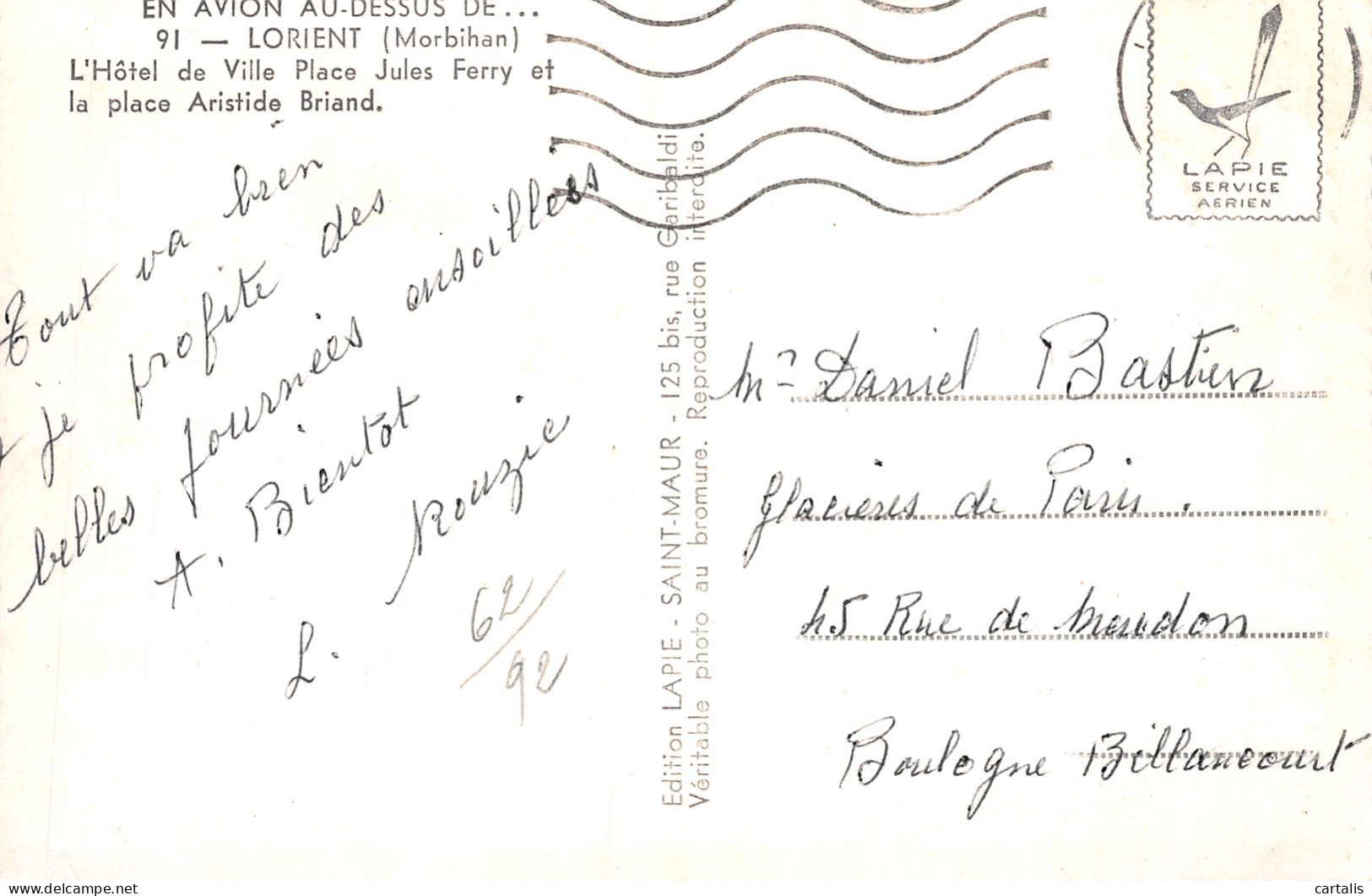 56-LORIENT-N°LP5124-C/0291 - Lorient