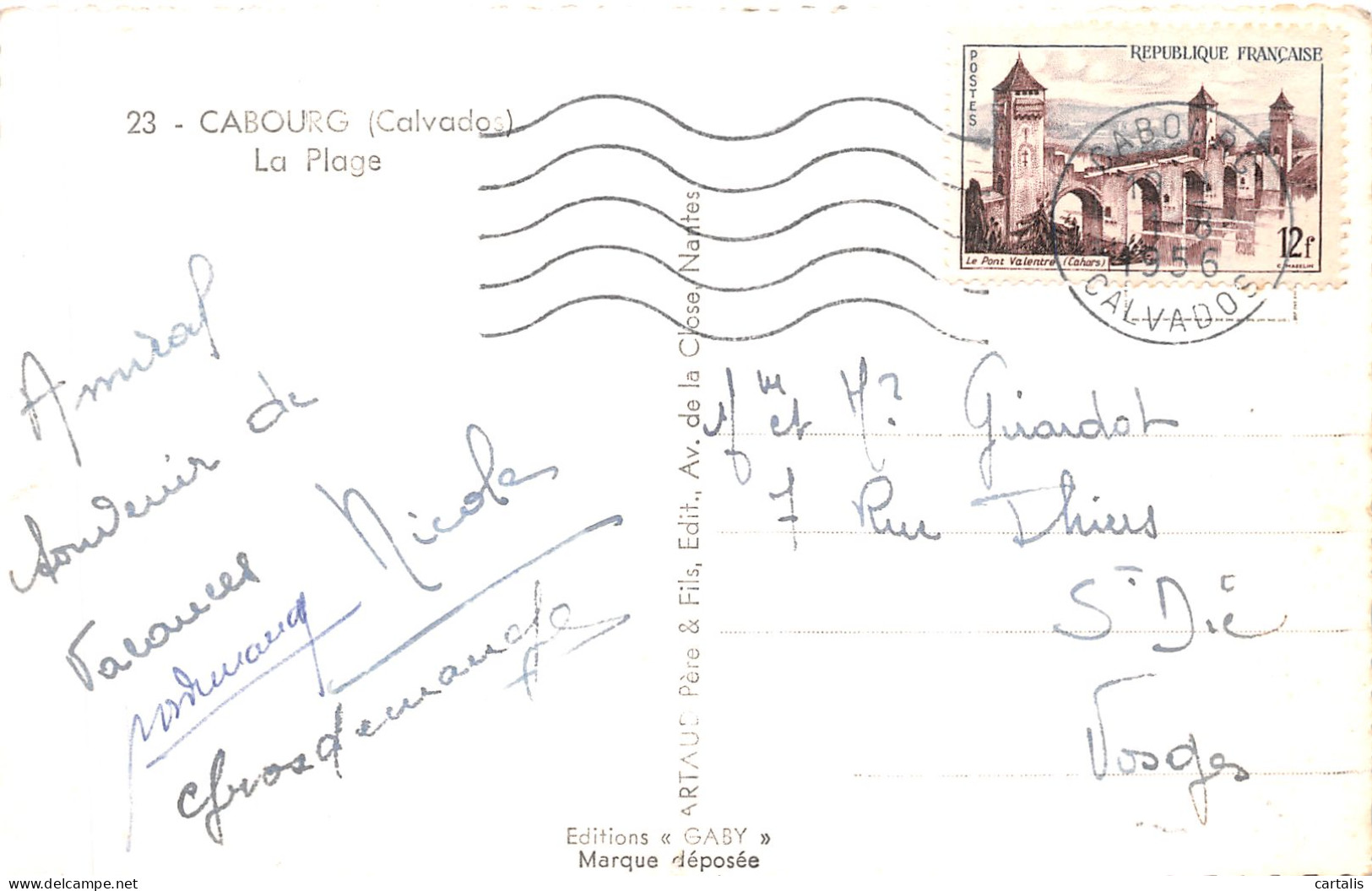 14-CABOURG-N°LP5125-E/0219 - Cabourg