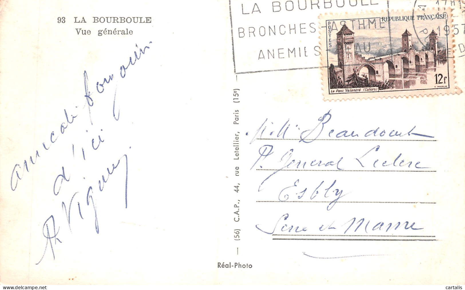 63-LA BOURBOULE-N°LP5125-G/0065 - La Bourboule