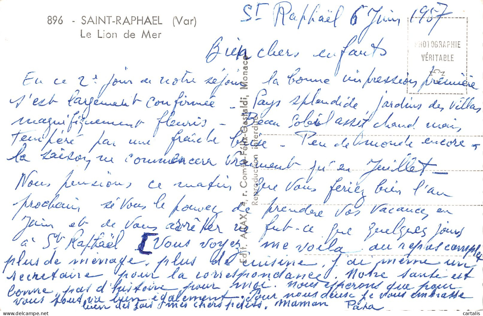 83-SAINT RAPHAEL-N°LP5126-B/0123 - Saint-Raphaël