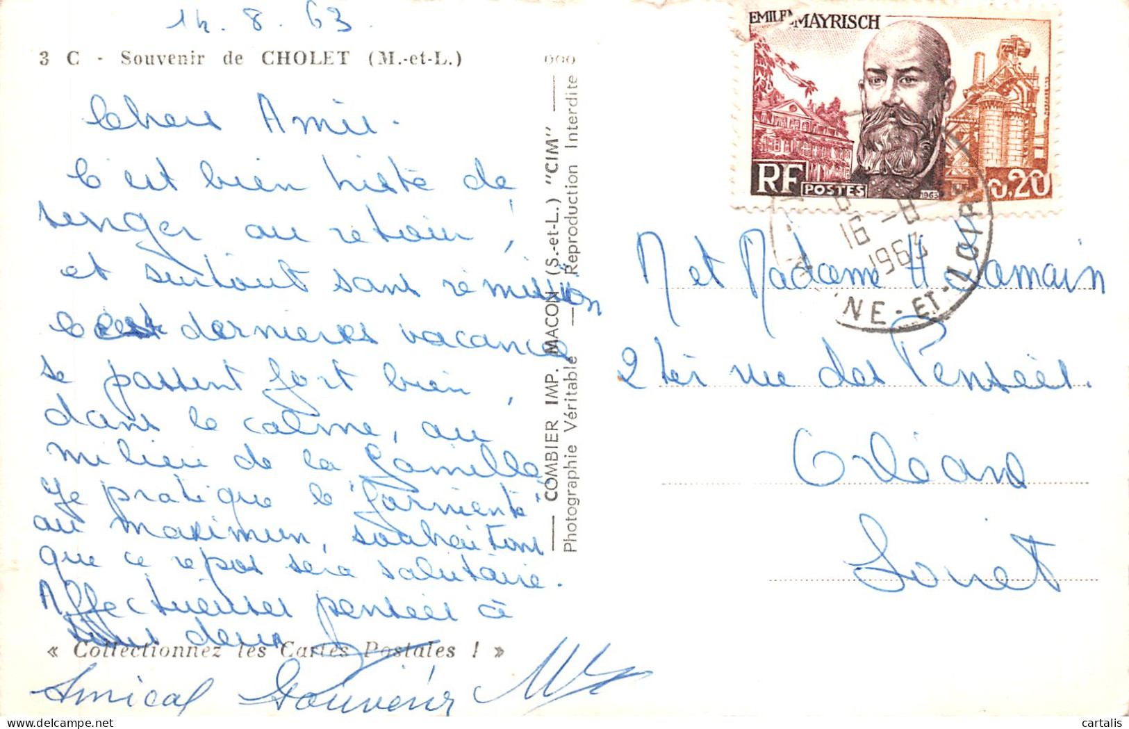 49-CHOLET-N°LP5126-A/0187 - Cholet