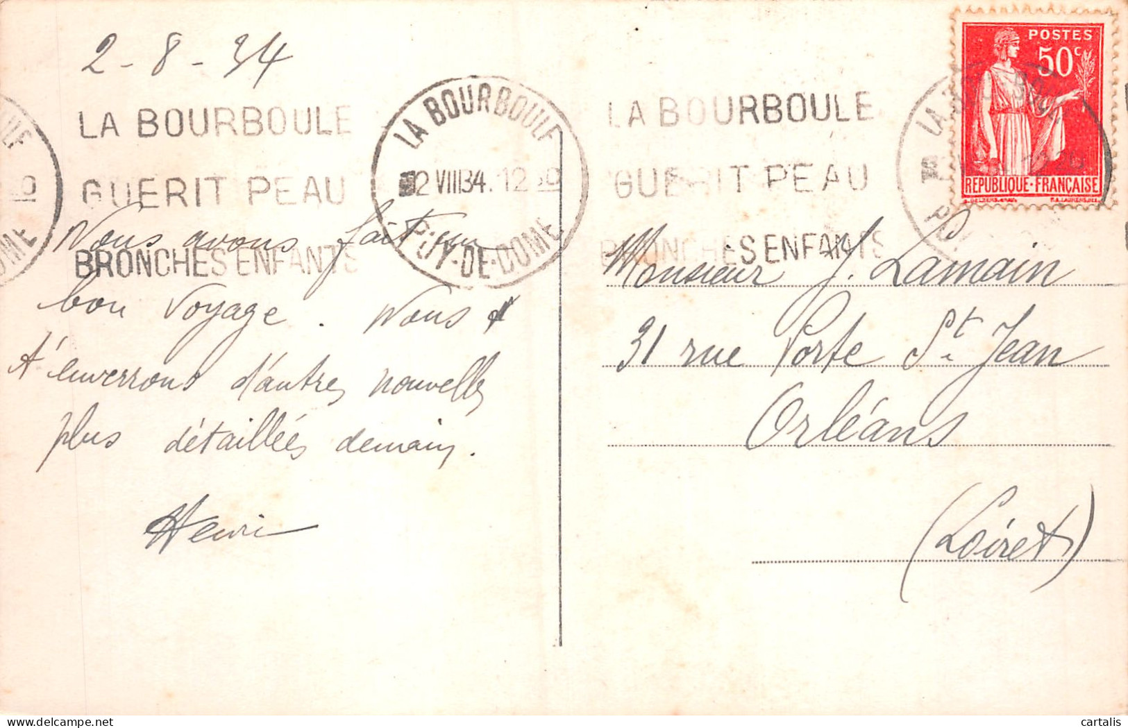 63-LA BOURBOULE-N°LP5126-G/0153 - La Bourboule