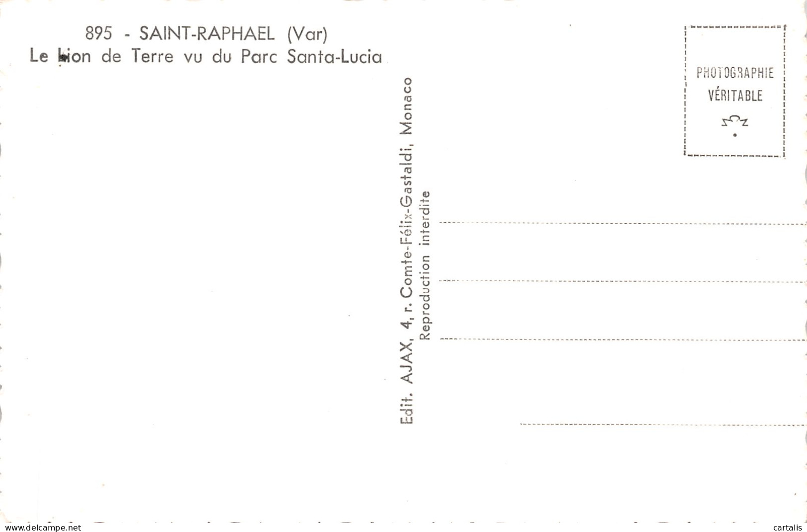 83-SAINT RAPHAEL-N°LP5126-G/0071 - Saint-Raphaël