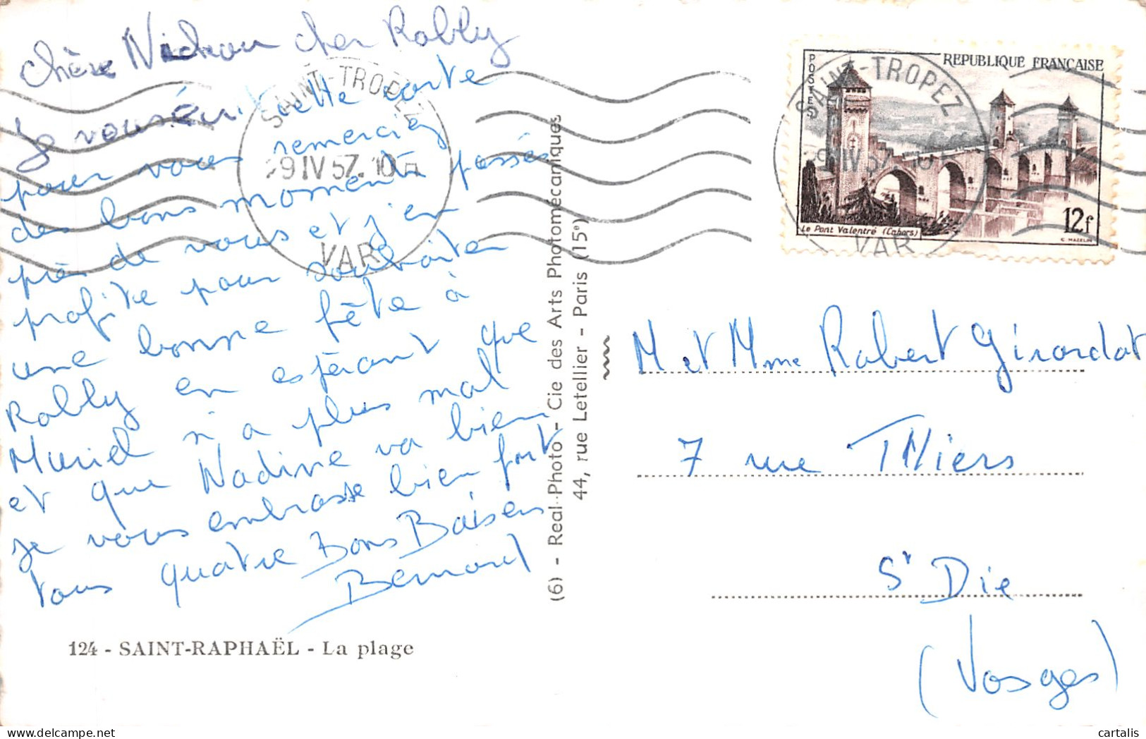 83-SAINT RAPHAEL-N°LP5126-E/0357 - Saint-Raphaël