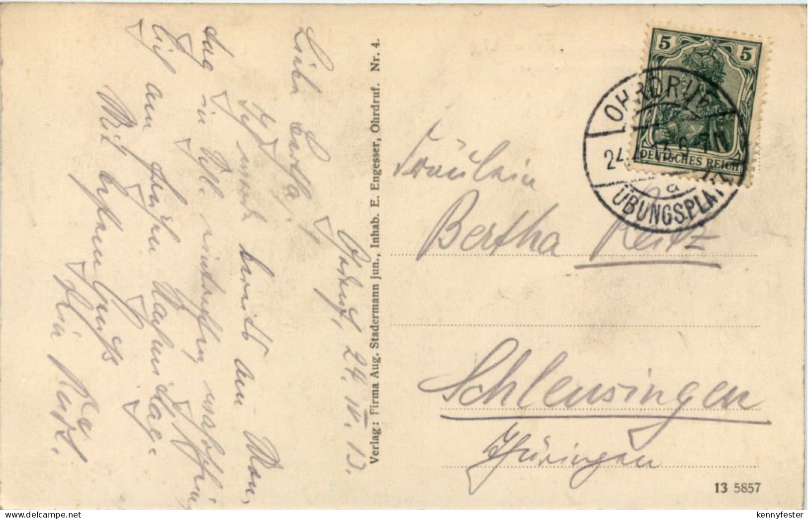 Ohrdruf, Gruss Vom Truppenlager - Gotha