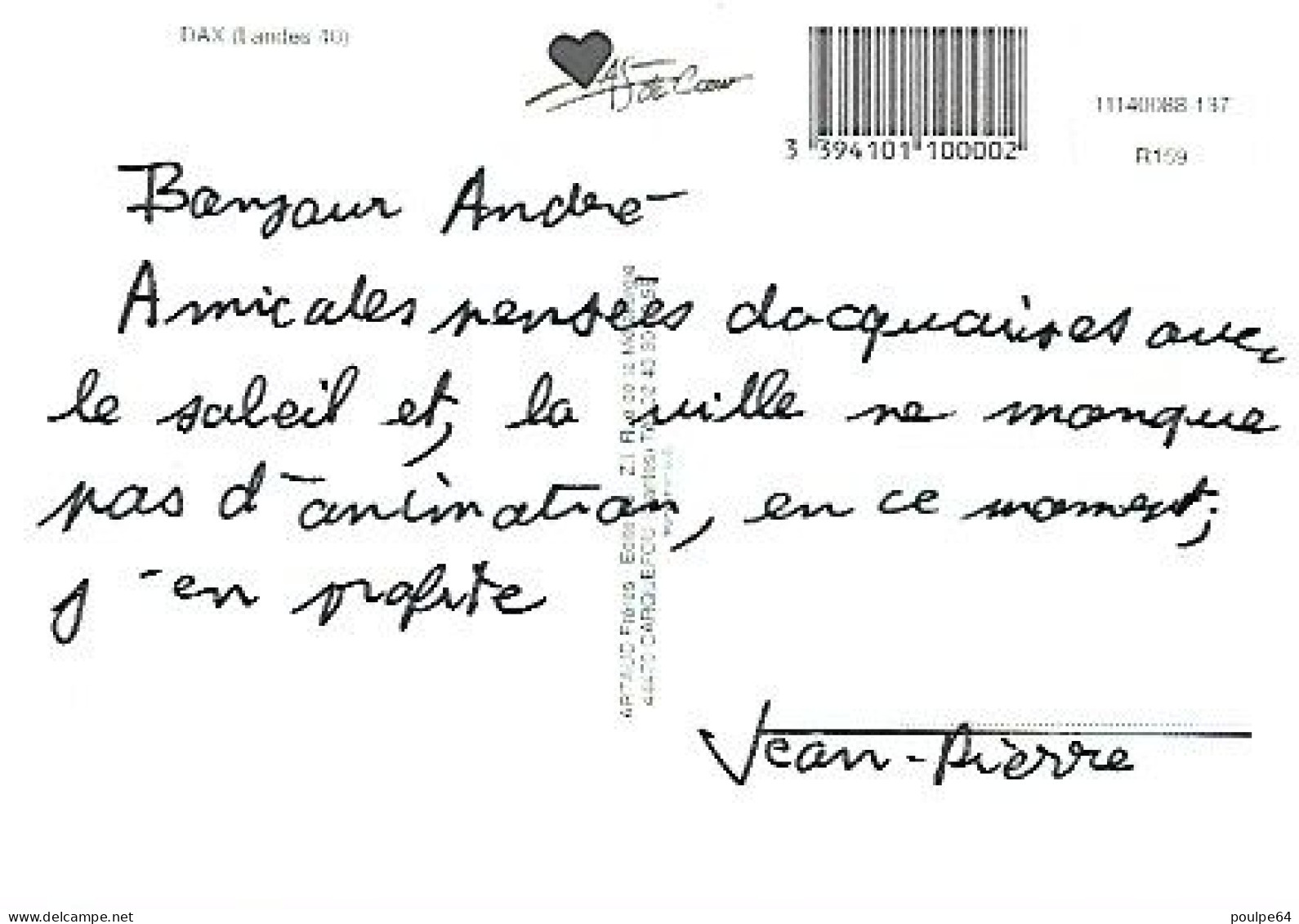 Le Petit Train Et Vues Diverses - Dax