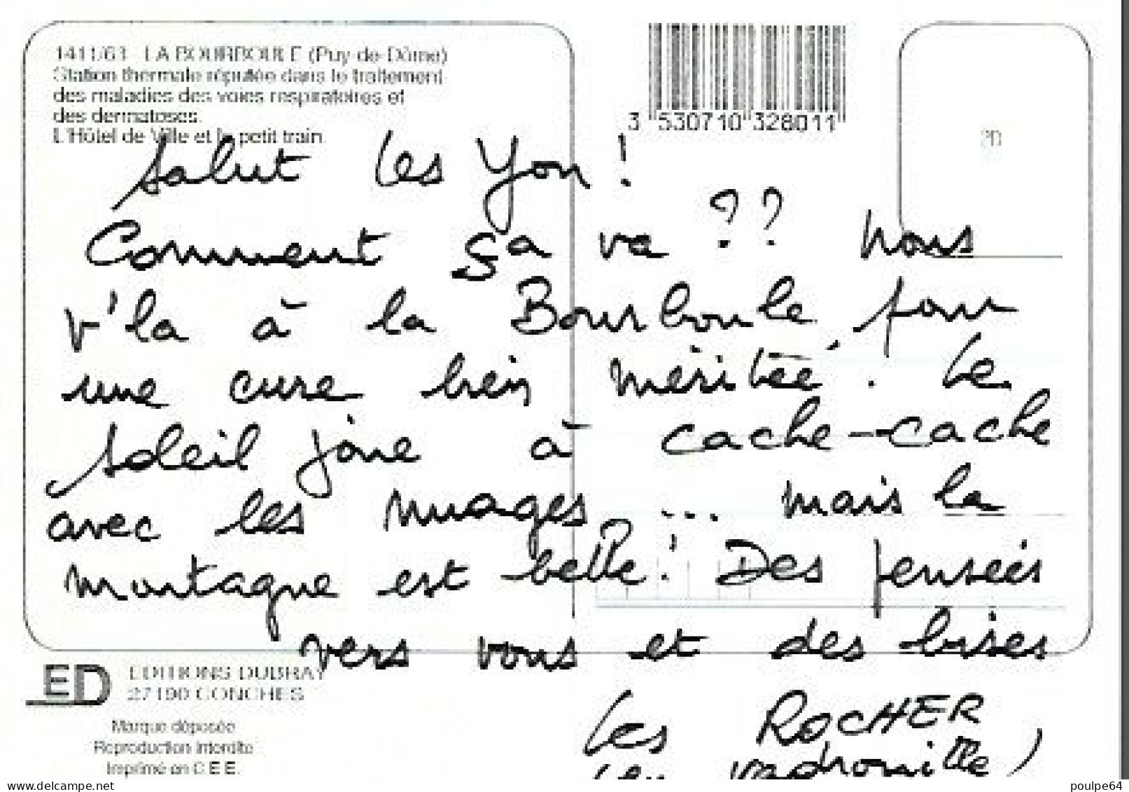 Le Petit Train - La Bourboule