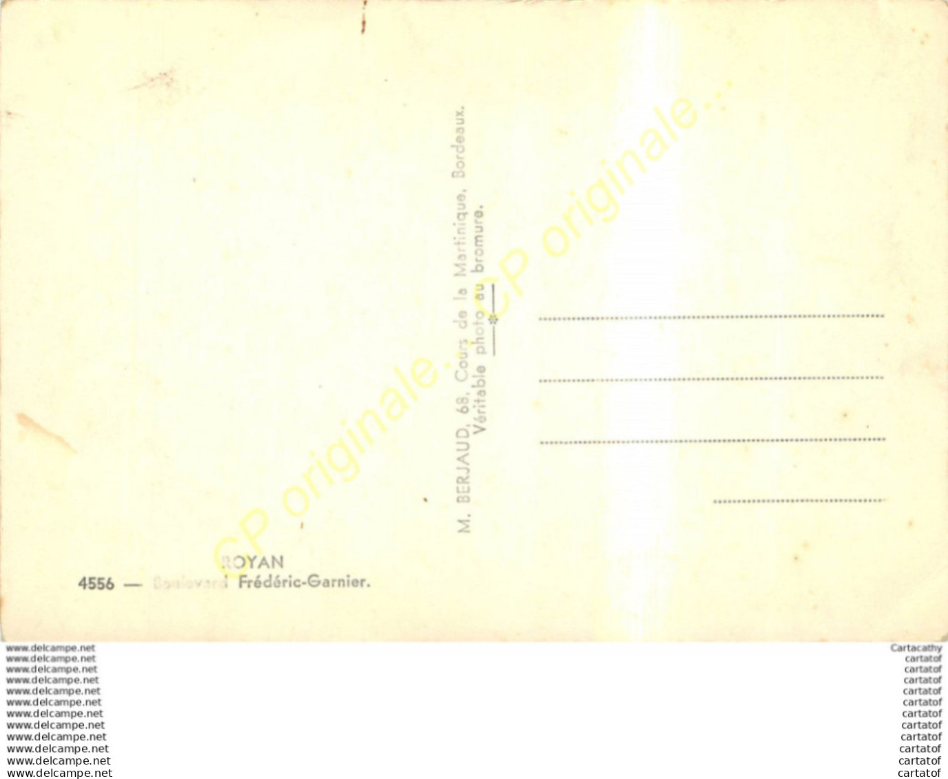 17. ROYAN . Boulevard Frédéric Garnier . - Royan