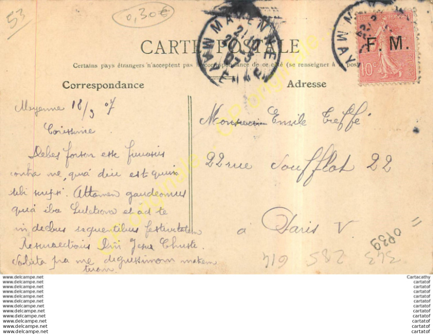 53.  MAYENNE .  Vieux Château . - Mayenne