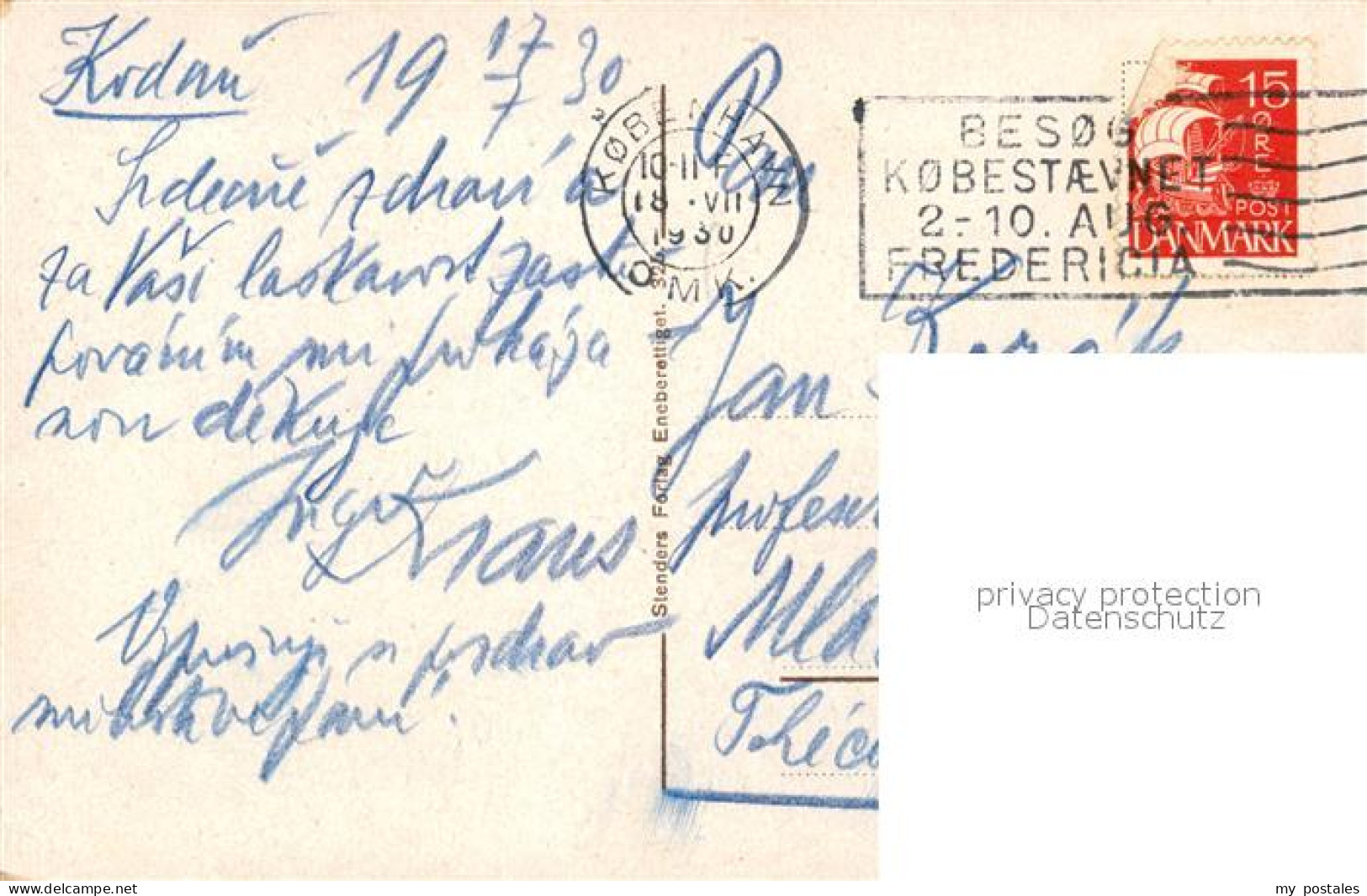 Kobenhavn Amalienborg Hafen - Dänemark