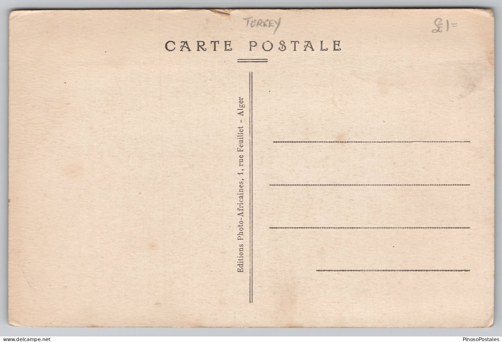 Constantine Vue Generale Carte Postale Postcard - Konstantinopel