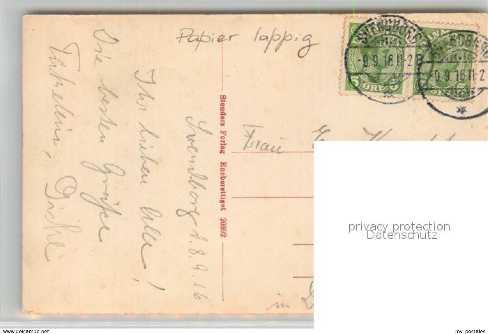 Svendborg Parti Fra Lunden - Dänemark