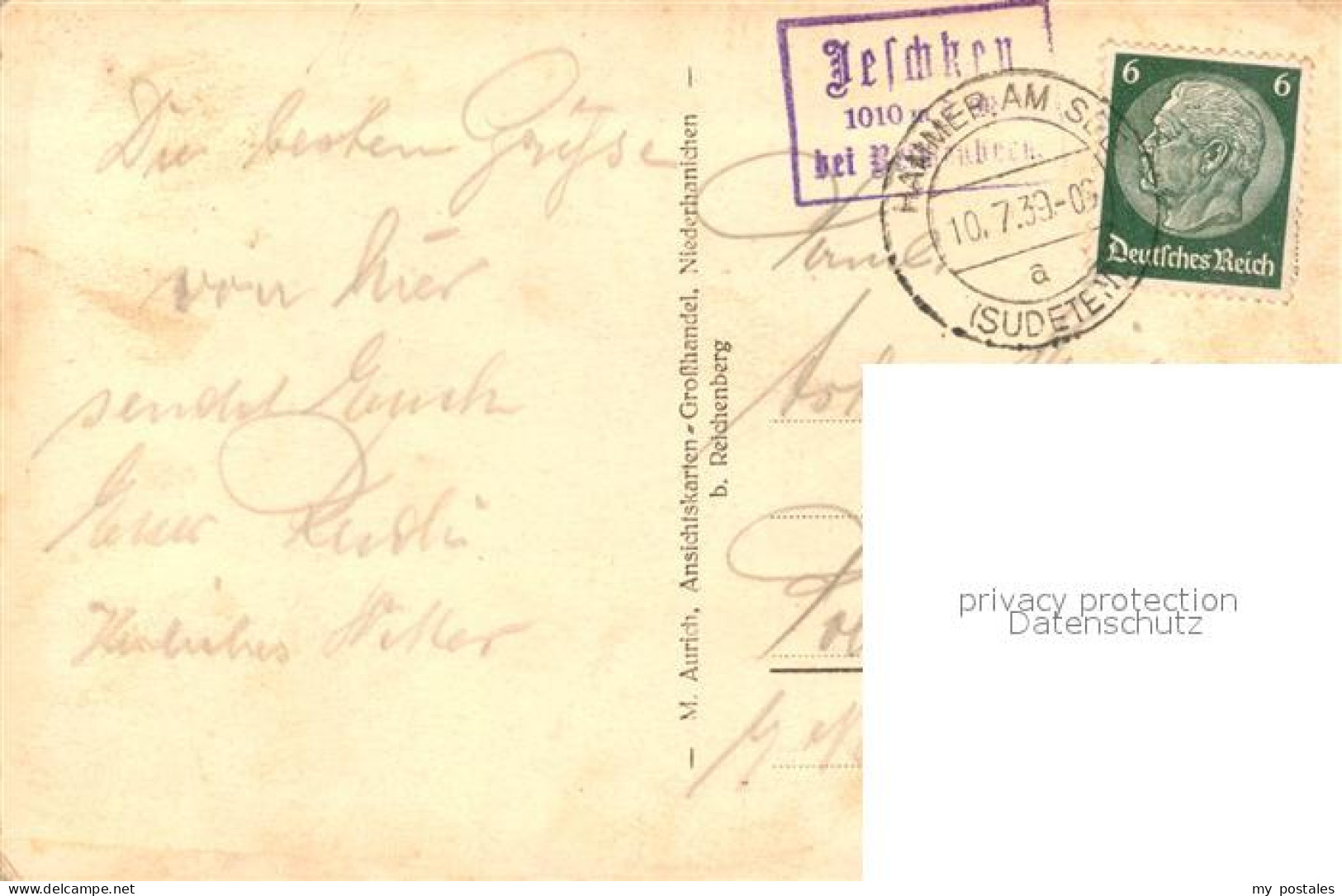 Reichenberg Liberec Boehmen Jeschken - Tschechische Republik