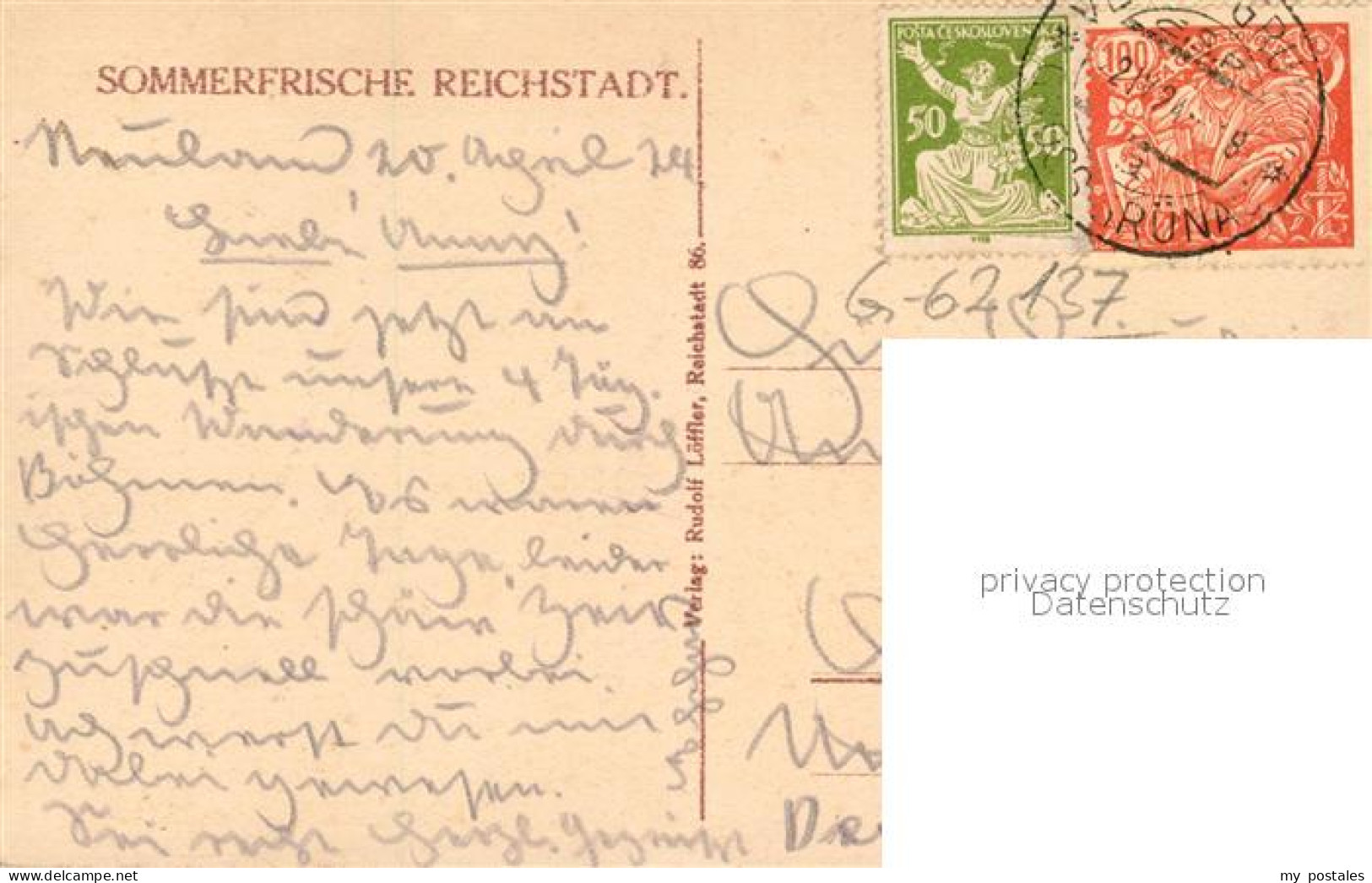 Reichstadt Tschechien - Tschechische Republik