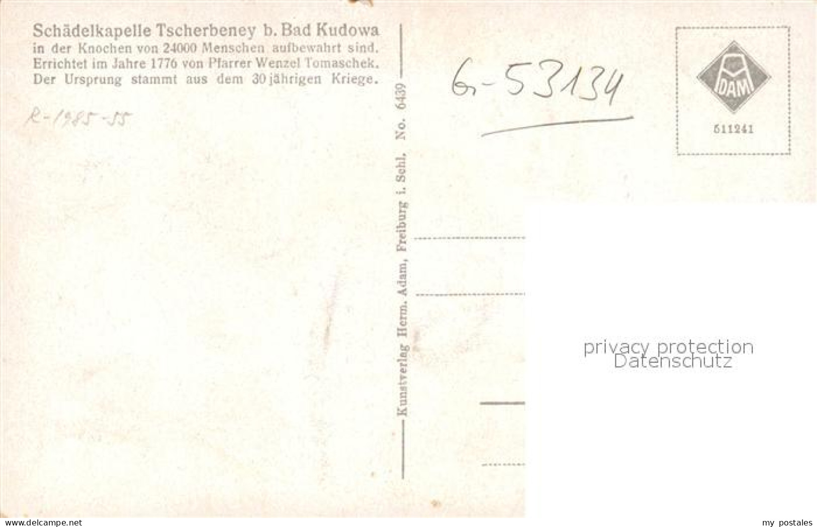 Tscherbeney Schaedelkapelle - Tschechische Republik